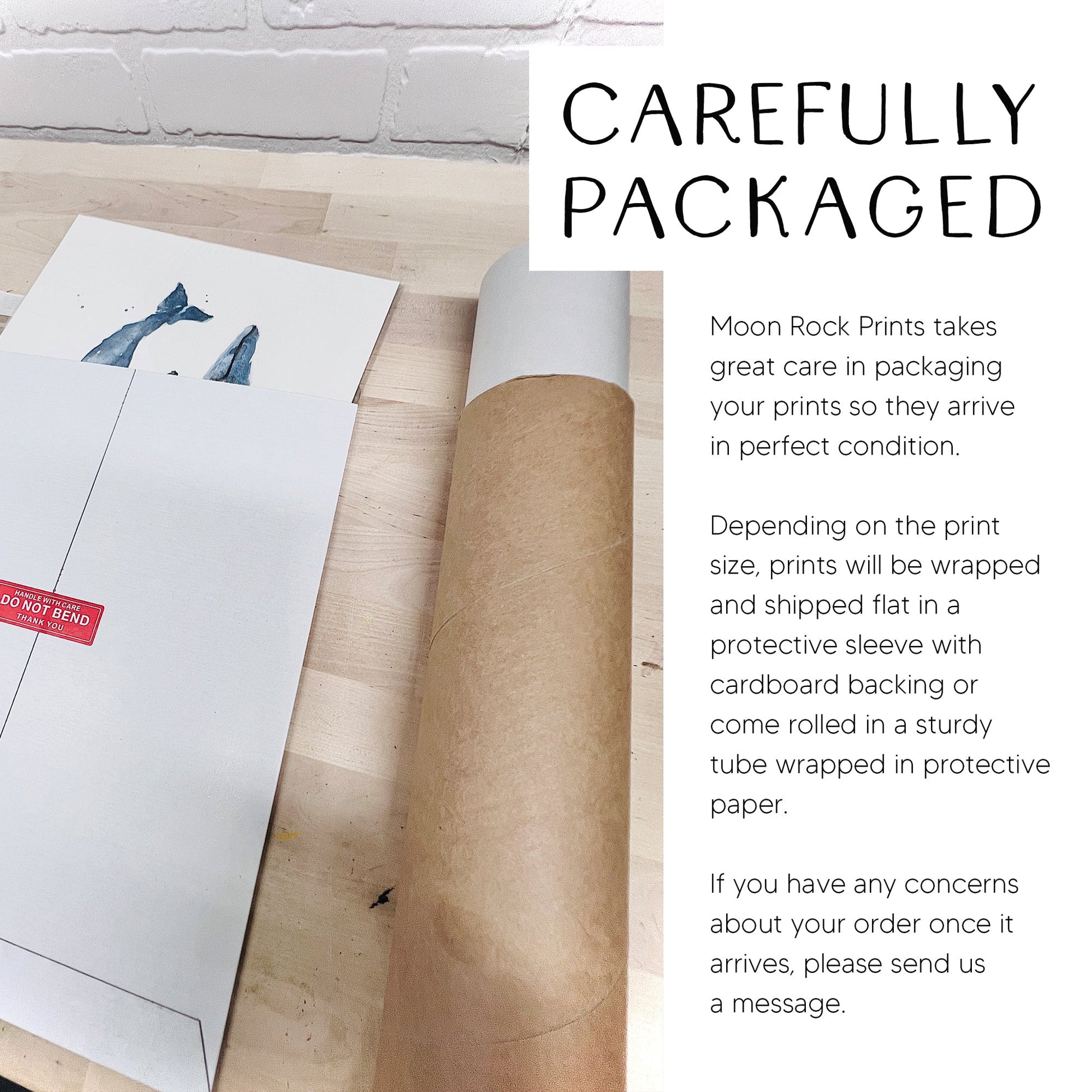 Carefully Packaged Art Prints