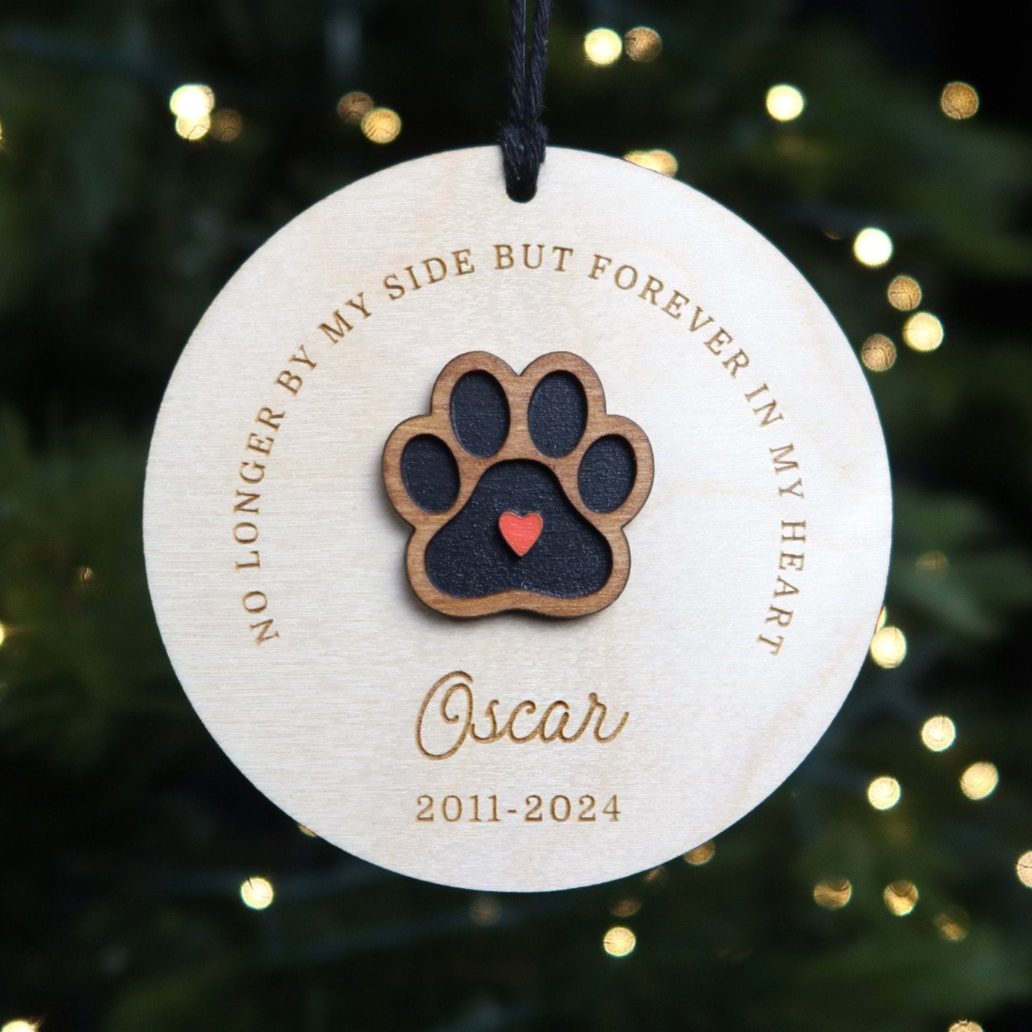 Forever in My Heart Pet Memorial Ornament