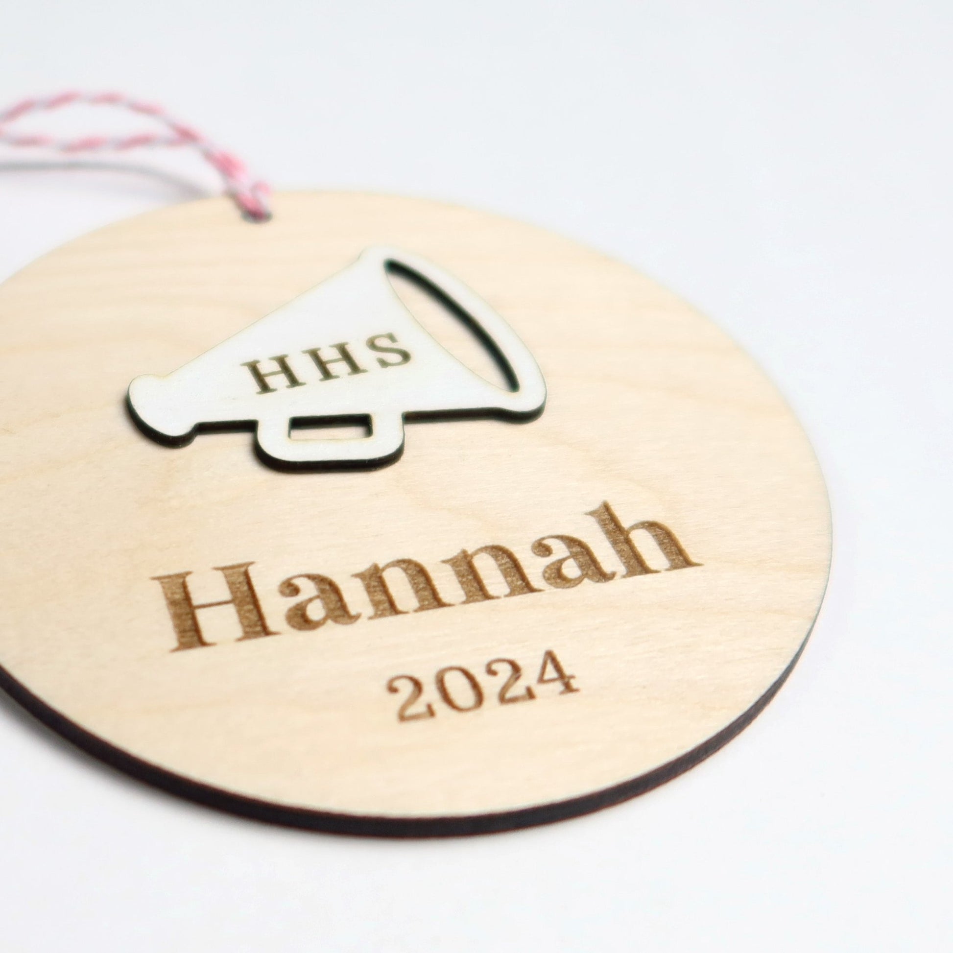 Personalized Cheerleader Ornament - Holiday Ornaments - Moon Rock Prints