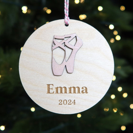 Personalized Dance Ornament - Holiday Ornaments - Moon Rock Prints